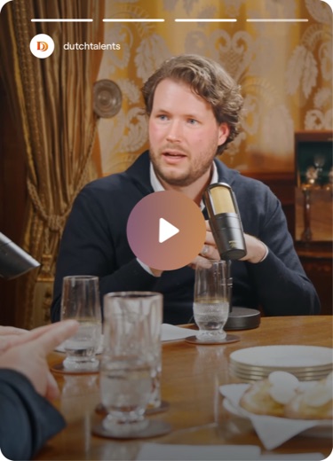 Voorbeeld van een talentvideo op Dutch Talents