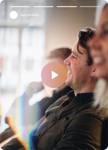 Voorbeeld van een talentvideo op Dutch Talents