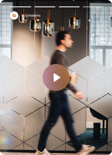 Voorbeeld van een talentvideo op Dutch Talents